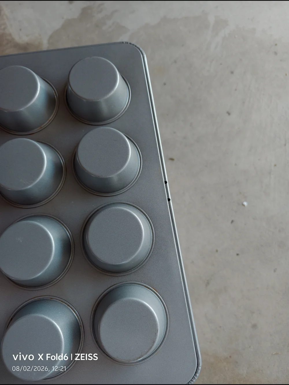Nonstick 24-Cup Mini Muffin Pan in Light Blue